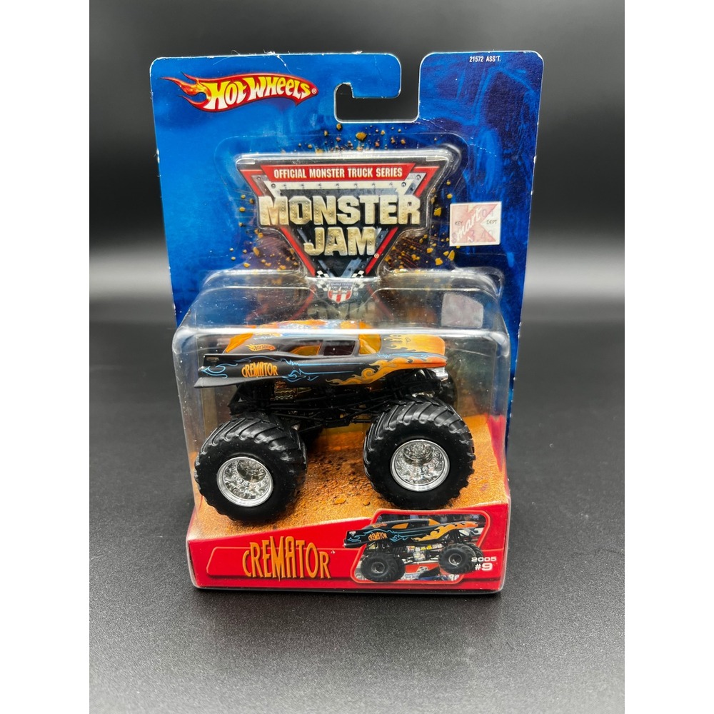 Hot Wheels Monster Jam Cremator 2005 Official Series 1:64 Die-Cast Truck #9